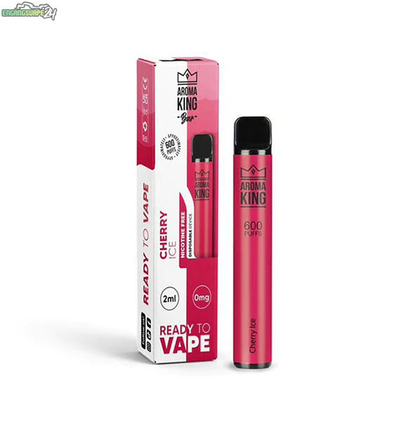 Aroma-King-Disposable-engangs-Vape-Kit-zero-nicotine-Cherry-Ice Aroma-King-Disposable-engangs-Vape-Kit-zero-nicotine-Cherry-Ice