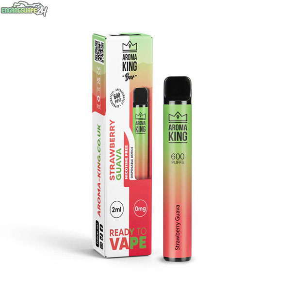 Aroma-King-Disposable-engangs-Vape-Kit-zero-nicotine-Strawberry-Guava Aroma-King-Disposable-engangs-Vape-Kit-zero-nicotine-Strawberry-Guava