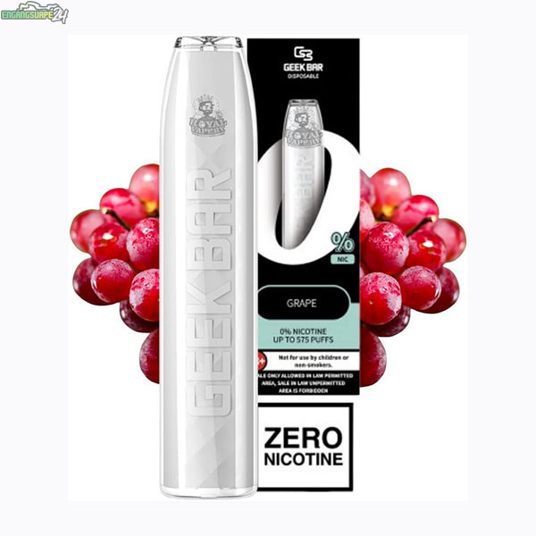 Geek-Bar-Vape-Disposable-575-puffs-Puff-Pen-Vape-bar-No-Nicotine-(Grape)