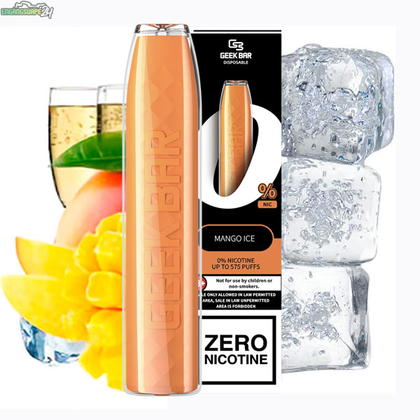 Geek-Bar-Vape-Disposable-575-puffs-Puff-Pen-Vape-bar-No-Nicotine-mango-ice