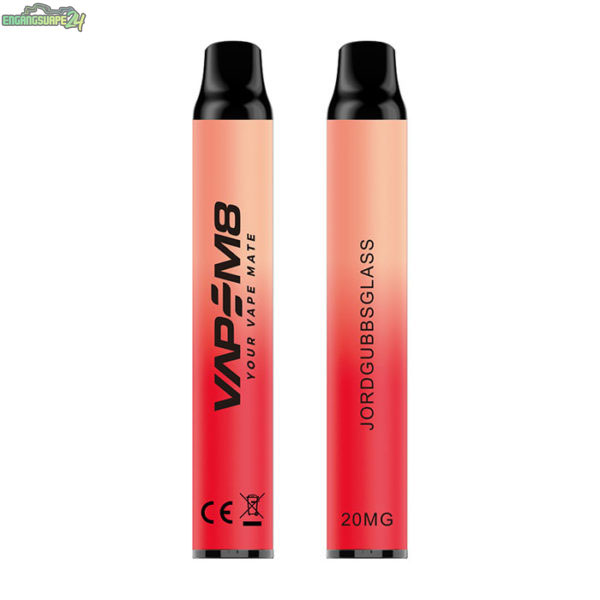 VapeM8-Jordgubbsglass-20mg