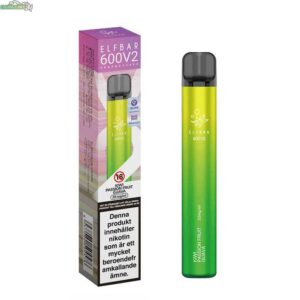 Elf-Bar-600-V2-Engangs-Vape-20mg-Kiwi-Passionfruit-Guava