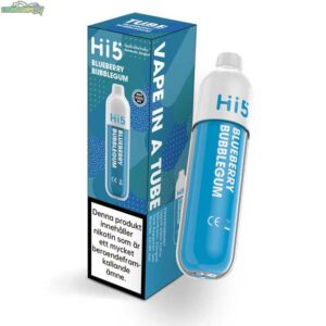 Hi5-engangs-vape-20mg-blueberry-bubbelgum