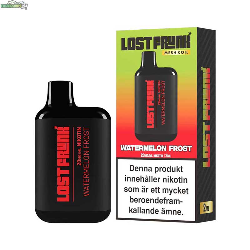 Lost-Frunk-Engangs-Vape-Watermelon-Frost Lost-Frunk-Engangs-Vape-Watermelon-Frost