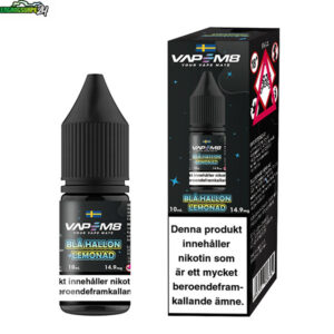 VapeM8 E-juice 10ml Blå Hallon Lemonad 14.9mg (Nic-Salt)