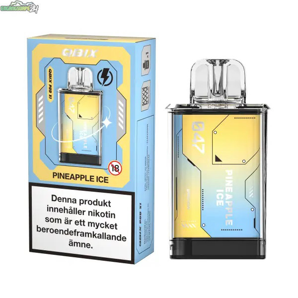 QBIX-vape-pod-Pineapple-Ice QBIX-vape-pod-Pineapple-Ice
