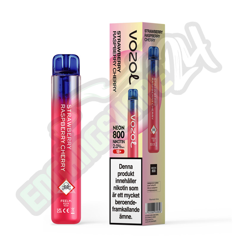 VOZOL-NEON-VAPE-STRAWBERRY-RASPBERRY-CHERRY VOZOL-NEON-VAPE-STRAWBERRY-RASPBERRY-CHERRY