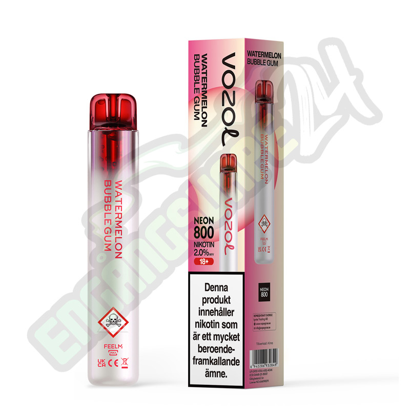 VOZOL-NEON-VAPE-WATERMELON-BUBBLE-GUM VOZOL-NEON-VAPE-WATERMELON-BUBBLE-GUM