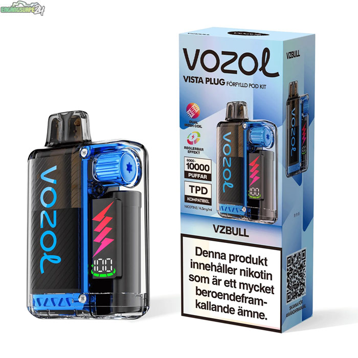 vozol-vista-plug-kit-10000-vzbull vozol-vista-plug-kit-10000-vzbull engångs vape