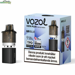 Vozol Vista Plug Refill - Mr Blue 14.5mg (Endast Pod)