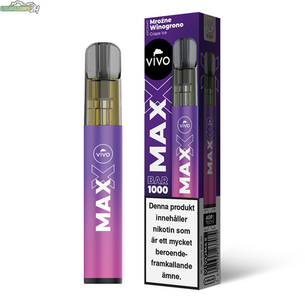 GRAPE-ICE-vivo-max-engangs-vape GRAPE-ICE-vivo-max-engangs-vape