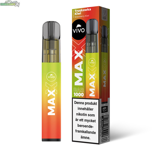STRAWBERRY-KIWI-vivo-max-engangs-vape STRAWBERRY-KIWI-vivo-max-engangs-vape