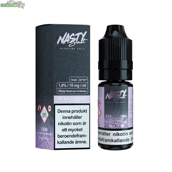 Nasty-Salt-ejuice-Stargazing-10-mg-600x600 Smak av blåbär och blandade frukter.