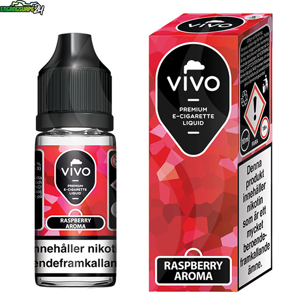 Vivo-Ejuice-10ml-12mg--Raspberry Vivo E-juice 10ml - Raspberry