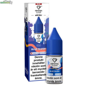 Crystal Clear E-juice 10ml - Blue Slush 14mg (NicSalt)