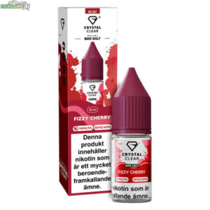 Crystal Clear E-juice 10ml - Fizzy Cherry 14mg (NicSalt)