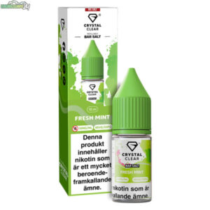 Crystal Clear E-juice 10ml - Fresh Mint 14mg (NicSalt)