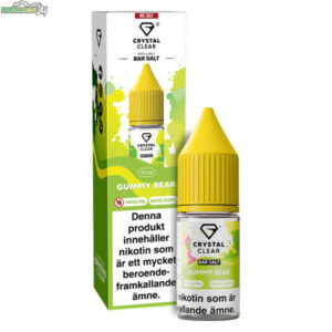 Crystal Clear E-juice 10ml - Gummy Bear 14mg (NicSalt)