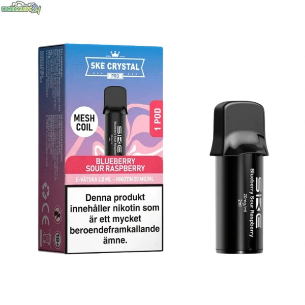 SKE-Crystal-Pro-Pod-2P-Blueberry-Sour-Raspberry SKE-Crystal-Pro-Pod-2P-Blueberry-Sour-Raspberry