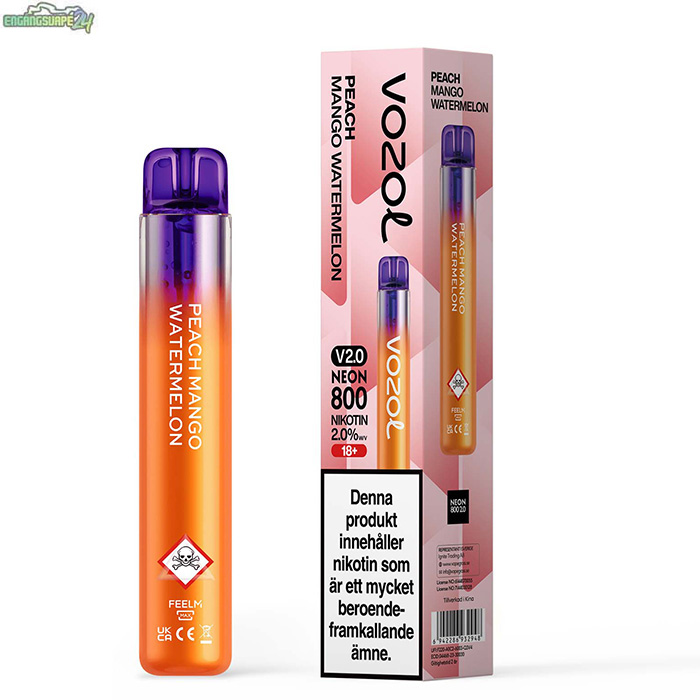 Vozol-Neon-V2-20mg-Peach-Mango-Watermelon Vozol-Neon-V2-20mg-Peach-Mango-Watermelon