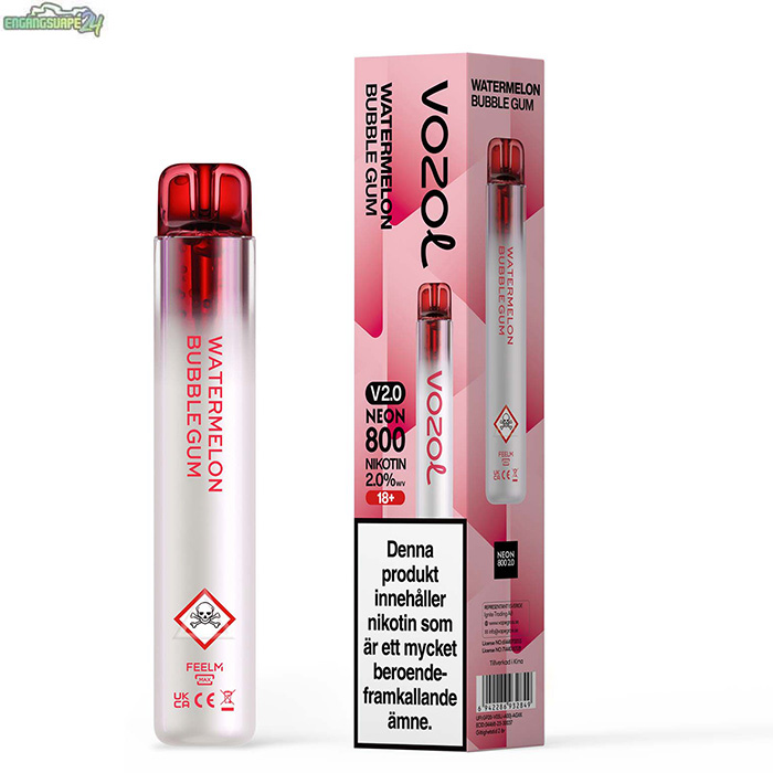 Vozol-Neon-V2-20mg-Watermelon-Bubblegum Vozol-Neon-V2-20mg-Watermelon-Bubblegum