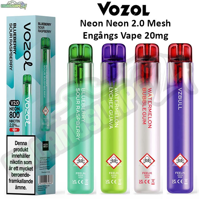 Vozol-Neon-V2-engangs-vape-20mg-mesh