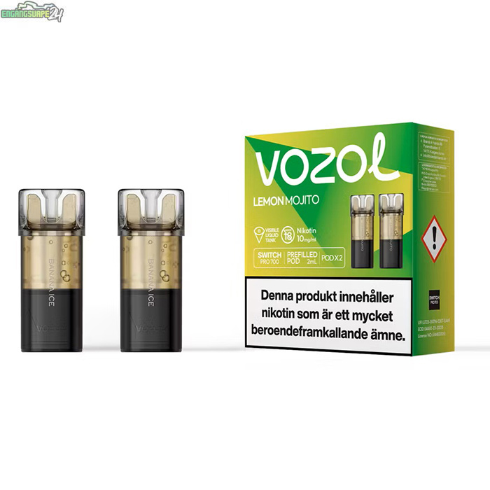 Vozol-Switch-Pod-2P-10mg-Lemon-Mojito Vozol-Switch-Pod-2P-10mg-Lemon-Mojito