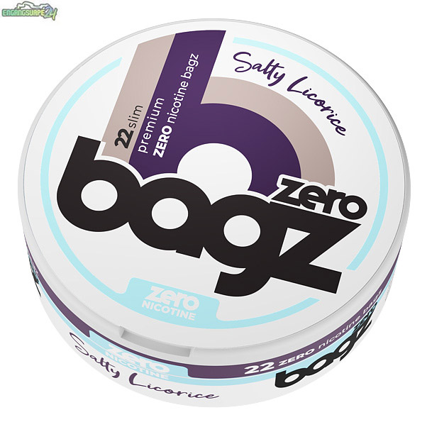 Bagz-Zero-Nikotinfritt-Vitt-Snus-Salty-Liqorice Bagz-Zero-Nikotinfritt-Vitt-Snus-Salty-Liqorice