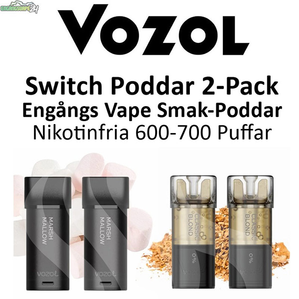 Vozol-Switch-Pod-2P-nikotinfria smak pods