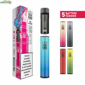 Aroma King Classic Podkit 20mg Blueberry Bubblegum 700 Puffar