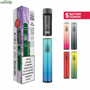 Aroma King Classic Podkit 20mg Kiwi Strawberry 700 Puffar