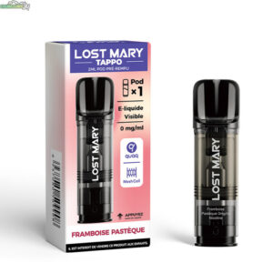 Lost Mary Tappo Air Smakpod 0mg (Nikotinfri) - Raspberry Watermelon