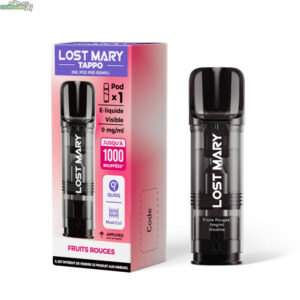 Lost Mary Tappo Air Smakpod 0mg (Nikotinfri) - Red Fruits